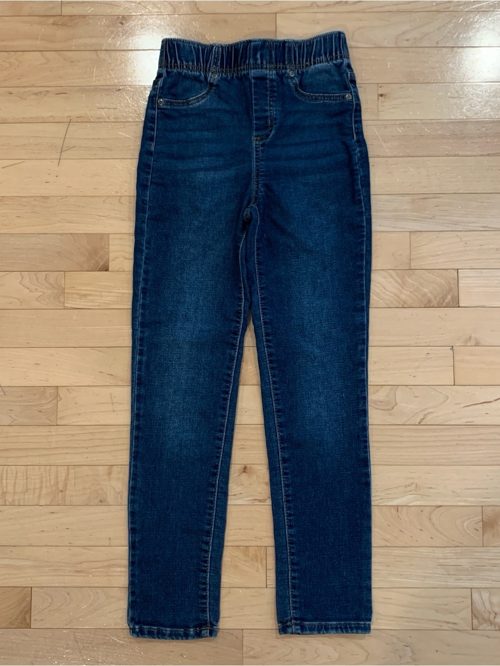 Evsie (Maurices) Youth Girls’ Size 10 Long Jeans – Elastic Waist | 10L Stretch